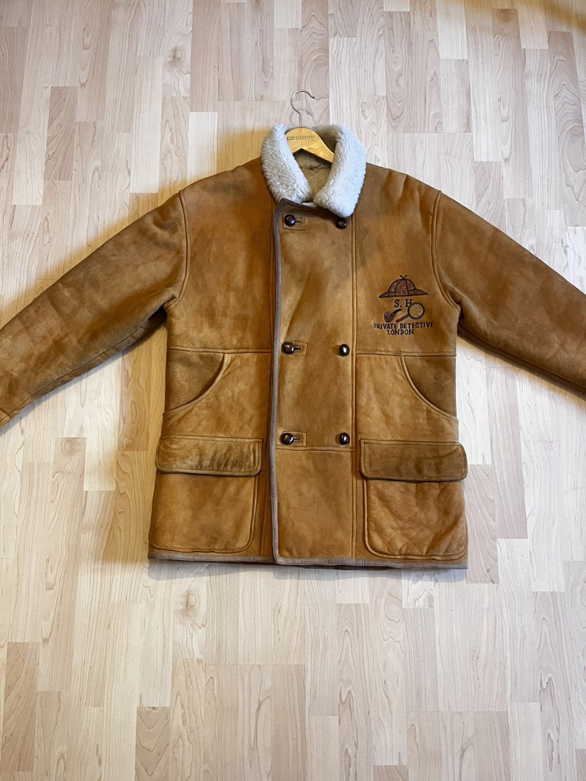 Iceberg × Vintage Vintage Iceberg Sherlock Holmes Lamn Leader Jacke Size US M / EU 48-50 / 2 - 2 Thumbnail
