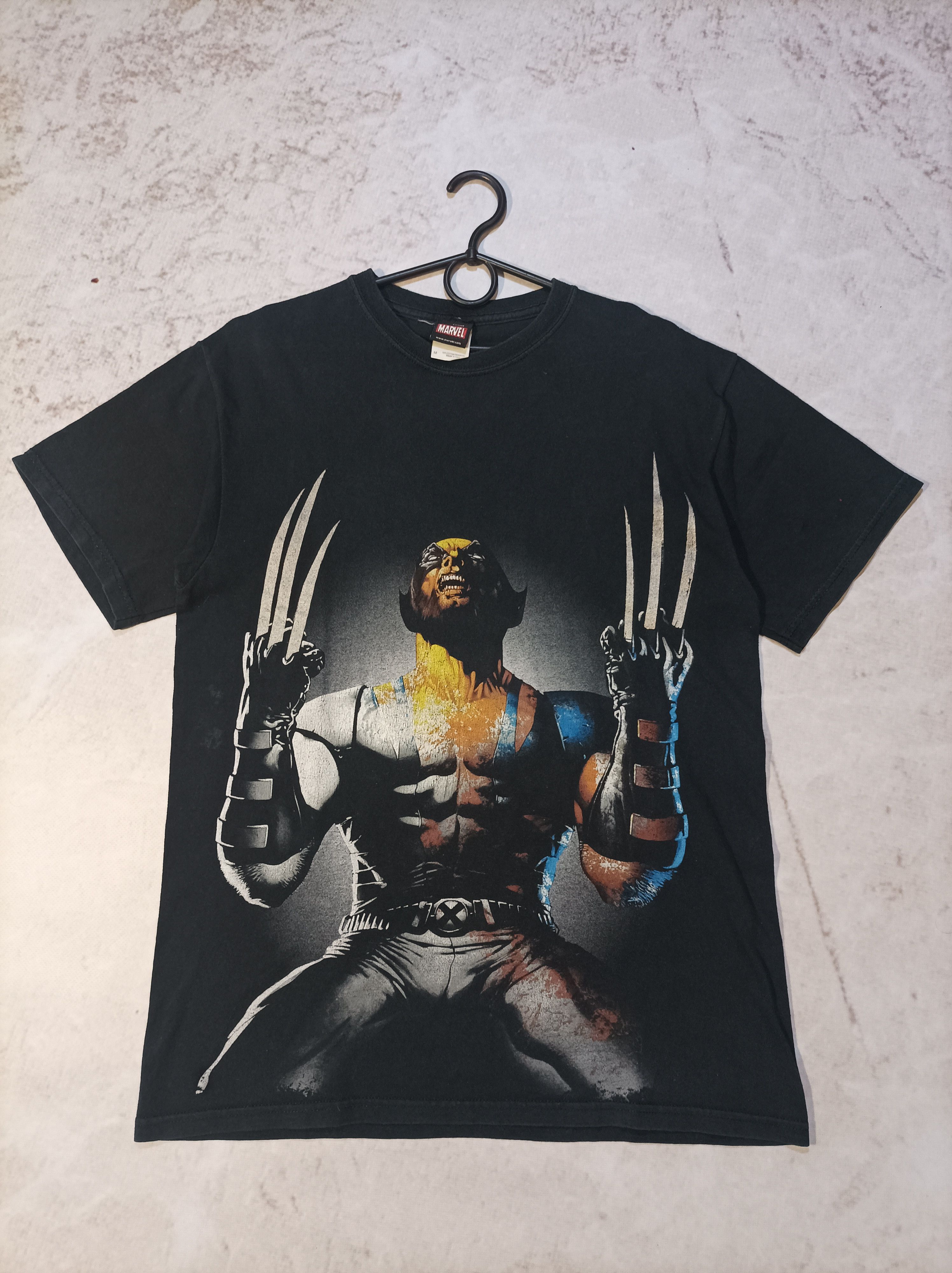 Marvel Comics Vintage 2000's Marvel Wolverine Mad Engine Big Graphic Tee M Size US M / EU 48-50 / 2 - 5 Thumbnail