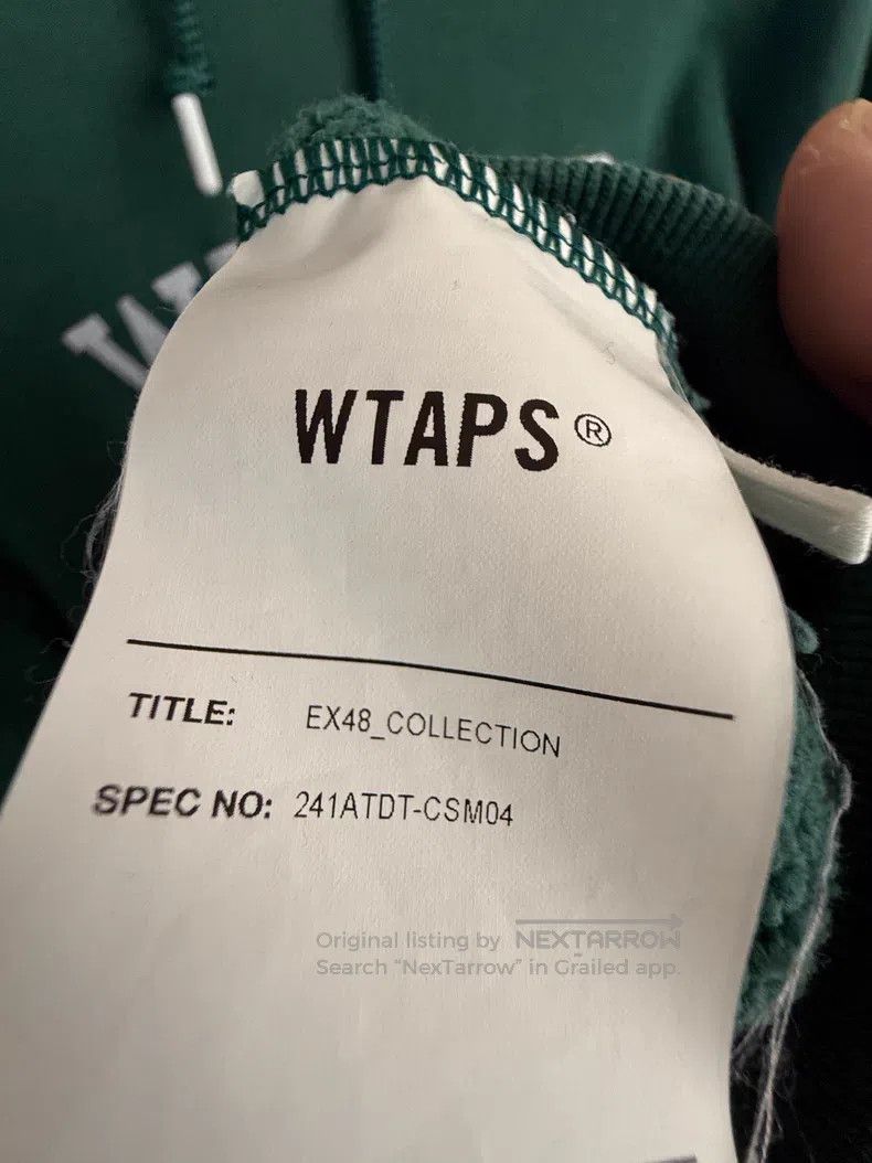Wtaps Wtaps Hooded Sweatshirt Size US L / EU 52-54 / 3 - 3 Thumbnail
