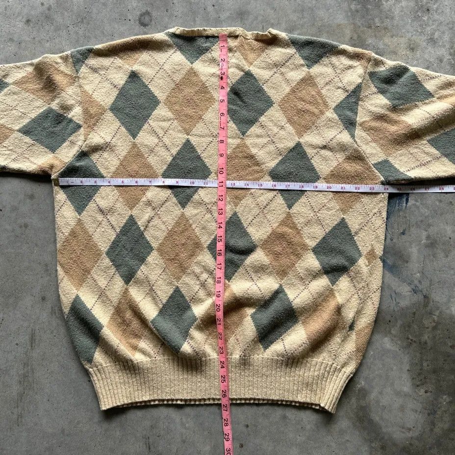 Polo Ralph Lauren Vintage Polo Ralph Lauren Argyle Pullover Sweater Size Large Size US L / EU 52-54 / 3 - 6 Thumbnail