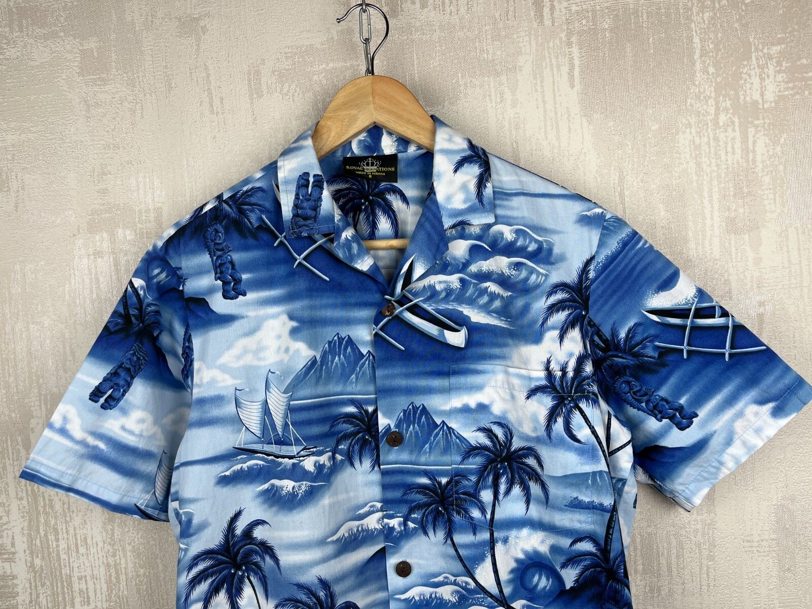 Other Vintage Royal Creations Hawaii Aloha Beach Hawaiian Shirt Size US S / EU 44-46 / 1 - 3 Thumbnail