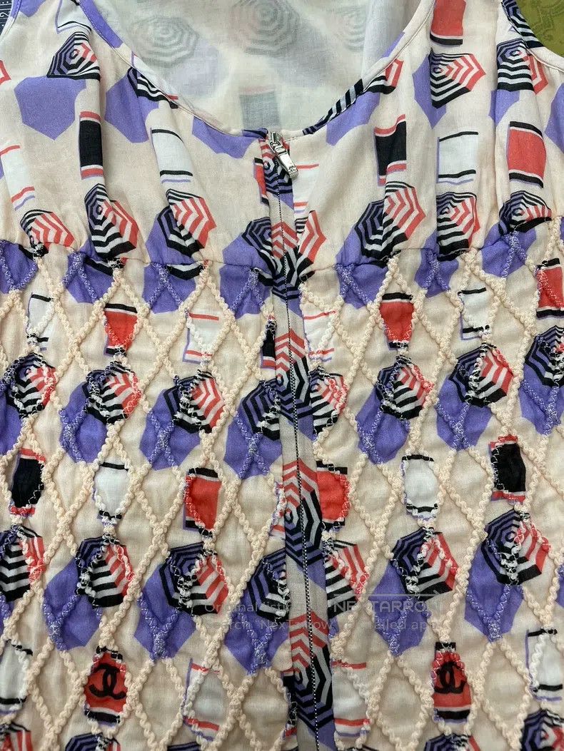 Chanel Chanel Beach Series Printed Dress Size XS / US 0-2 / IT 36-38 - 2 Thumbnail