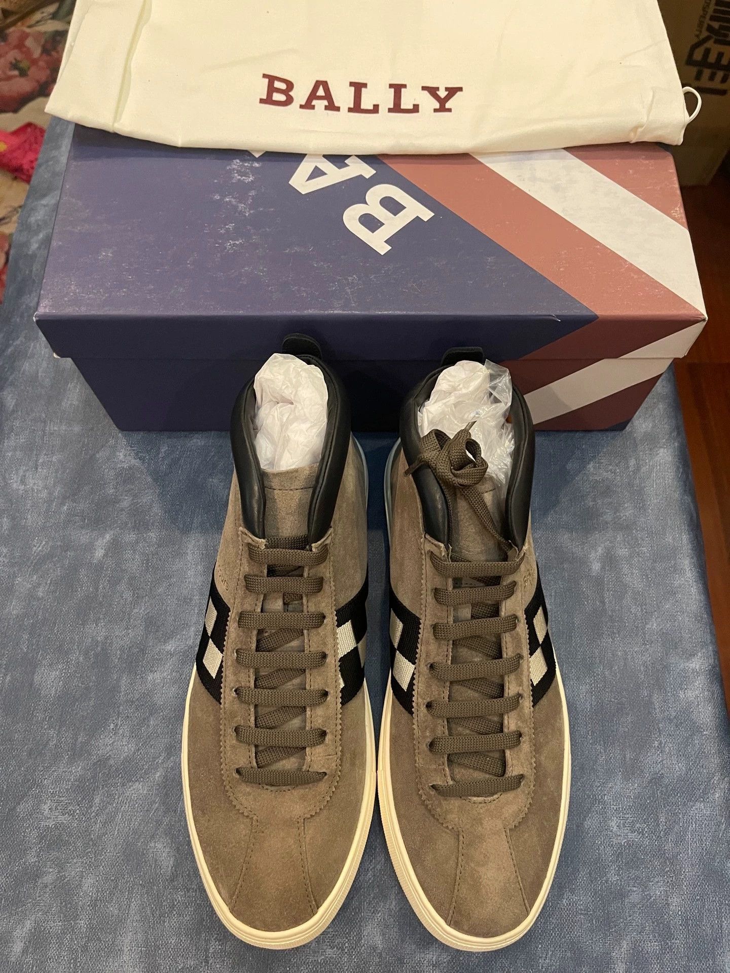 Bally Bally Mid-Top Casual Shoes Suede Calfskin/Canvas 43 Size US 10 / EU 43 - 6 Thumbnail