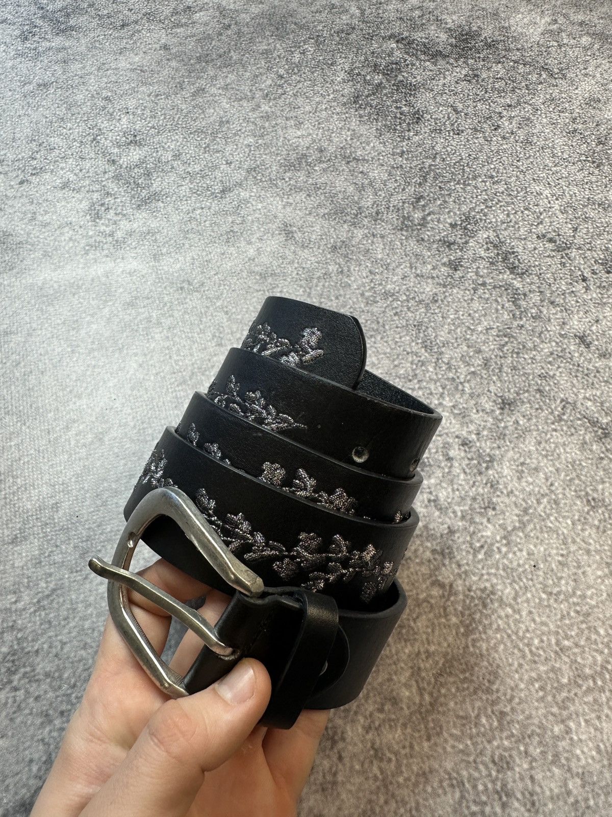 Other Y2K Flower Logo Belts Streetwear Avant Garde Style USA Alt Size ONE SIZE - 1 Thumbnail