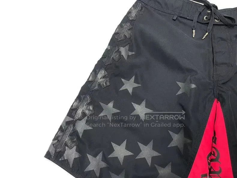 Chrome Hearts Chrome Hearts Stars and Crosses Swim Shorts. Size US 30 / EU 46 - 3 Thumbnail