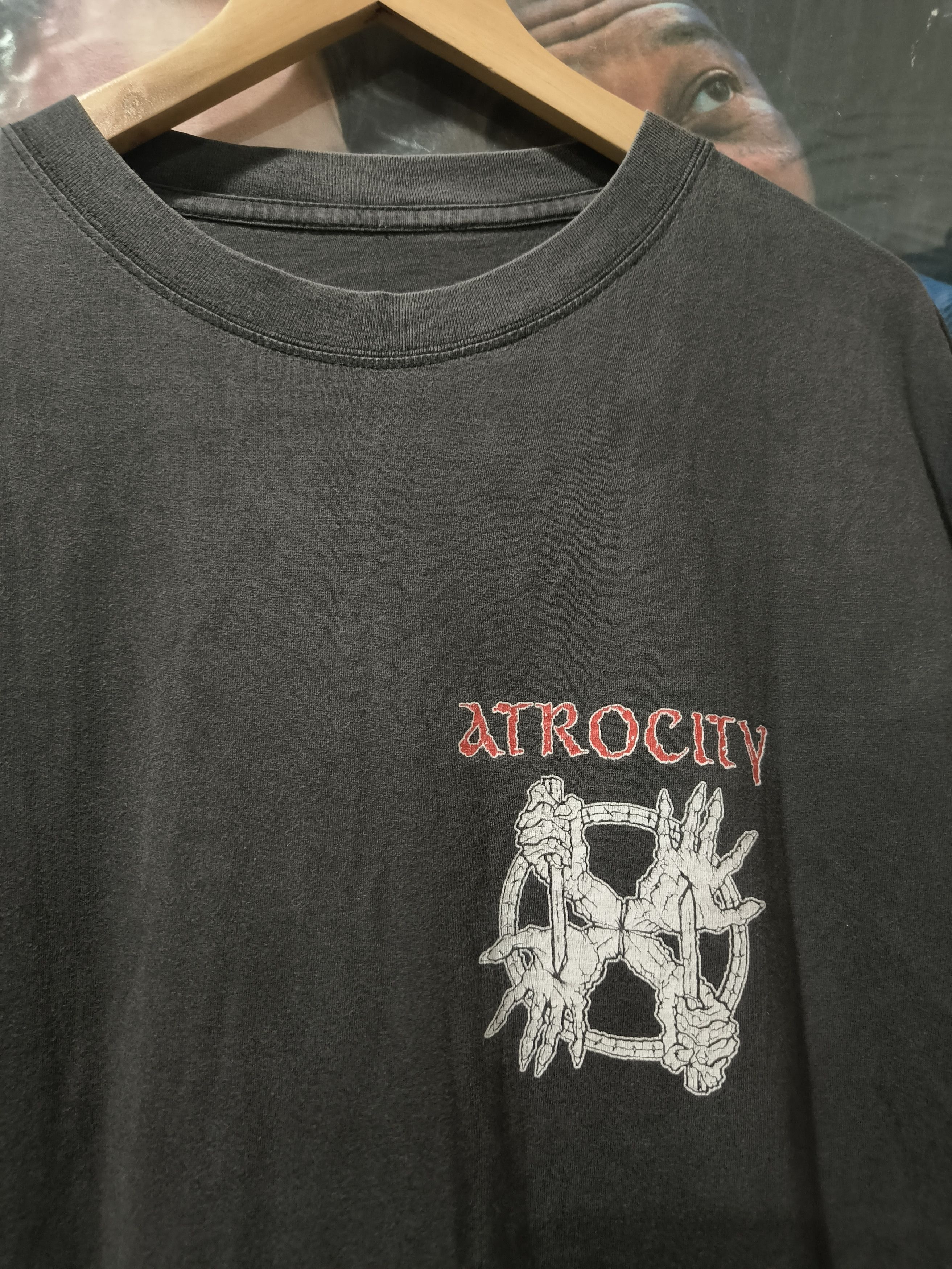 Band Tees Vintage 90s Atrocity shirt Size US XL / EU 56 / 4 - 1 Thumbnail