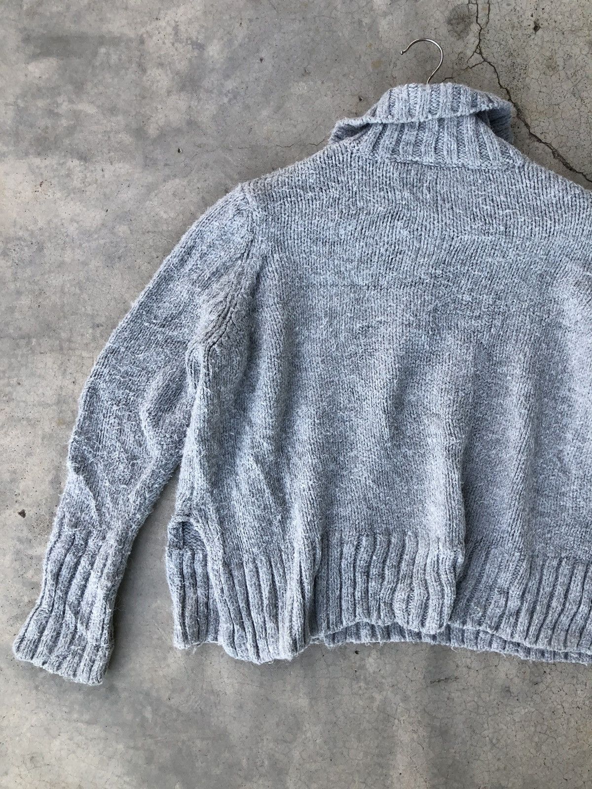 Zara 🔴ZARA Half Zip Jumper Grey Sweater Fleece Size US XL / EU 56 / 4 - 13 Thumbnail