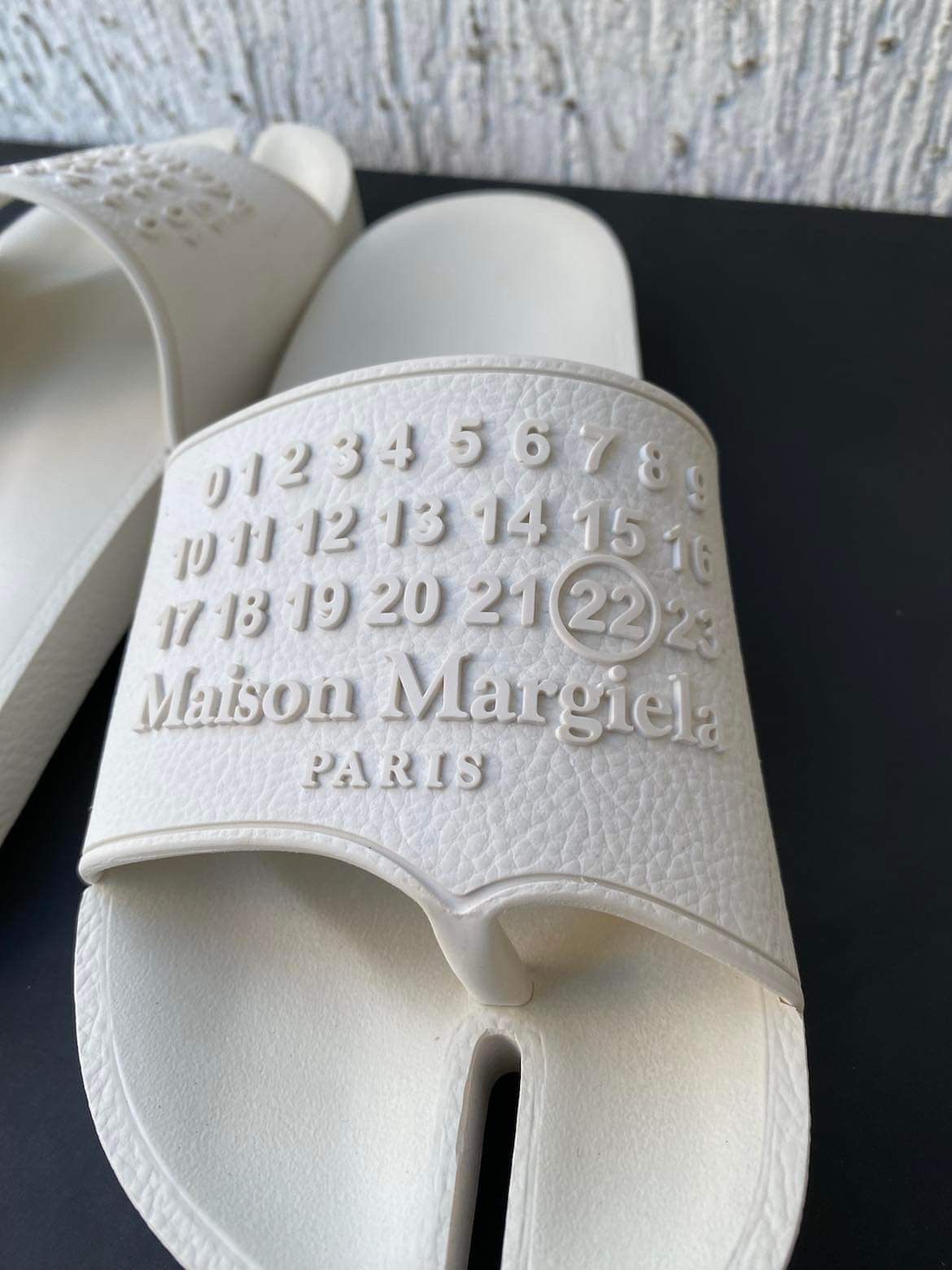 Maison Margiela SS21 white tabs slides Size US 7.5 / EU 40-41 - 5 Thumbnail