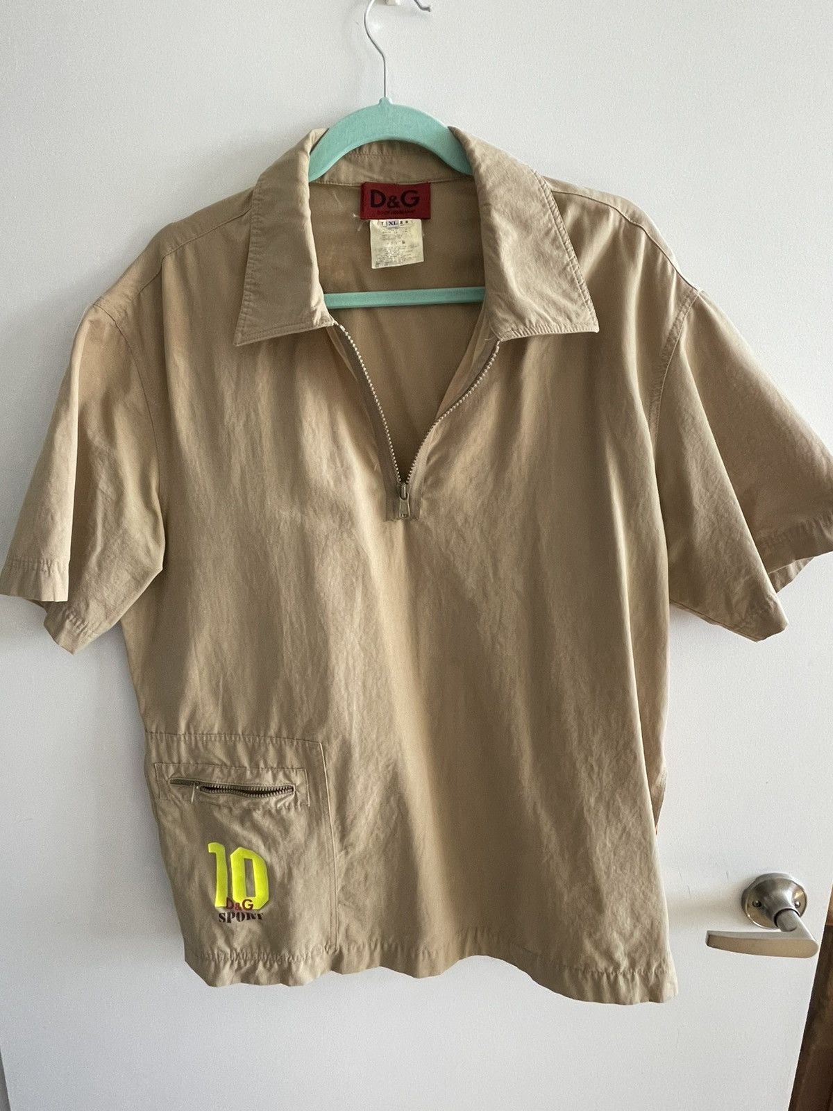 Dolce & Gabbana Dolce & Gabbana Sport Khaki Shirt Hunting Pockets Size US M / EU 48-50 / 2 - 2 Thumbnail
