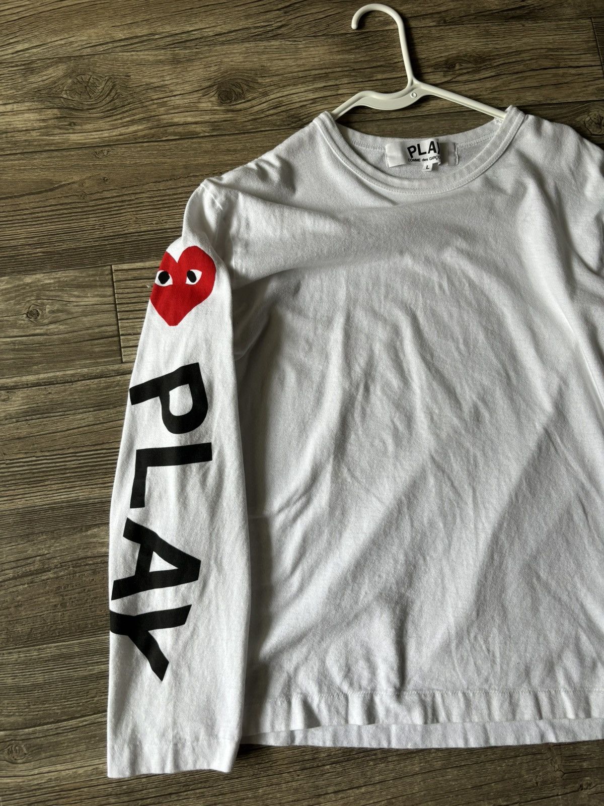 Comme des Garcons Comme des garçon white long sleeve Size US L / EU 52-54 / 3 - 2 Thumbnail