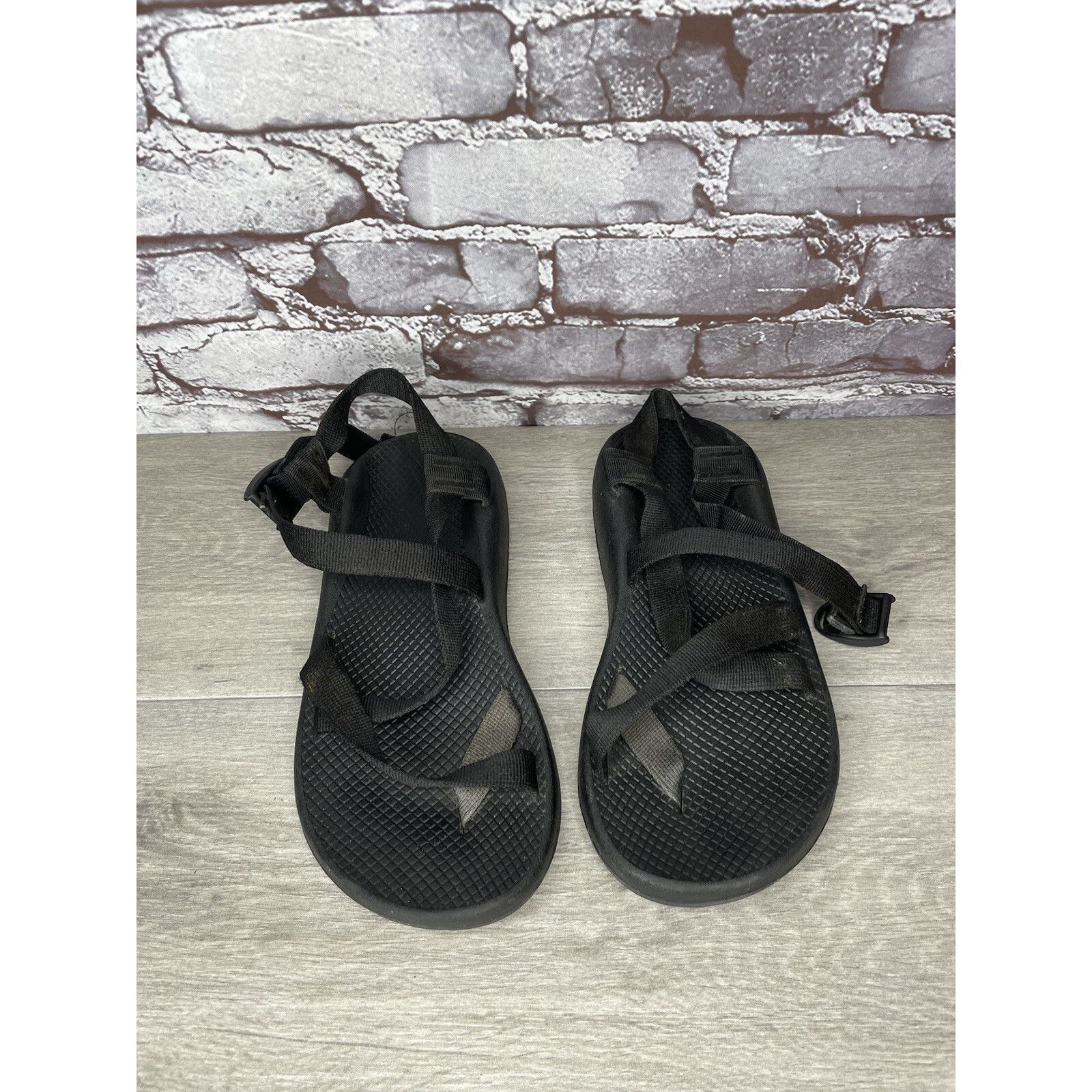 Chaco Chaco Z/1 Classic Black Nylon Comfort Strappy Sandals Men's Size US 10 / EU 43 - 4 Thumbnail
