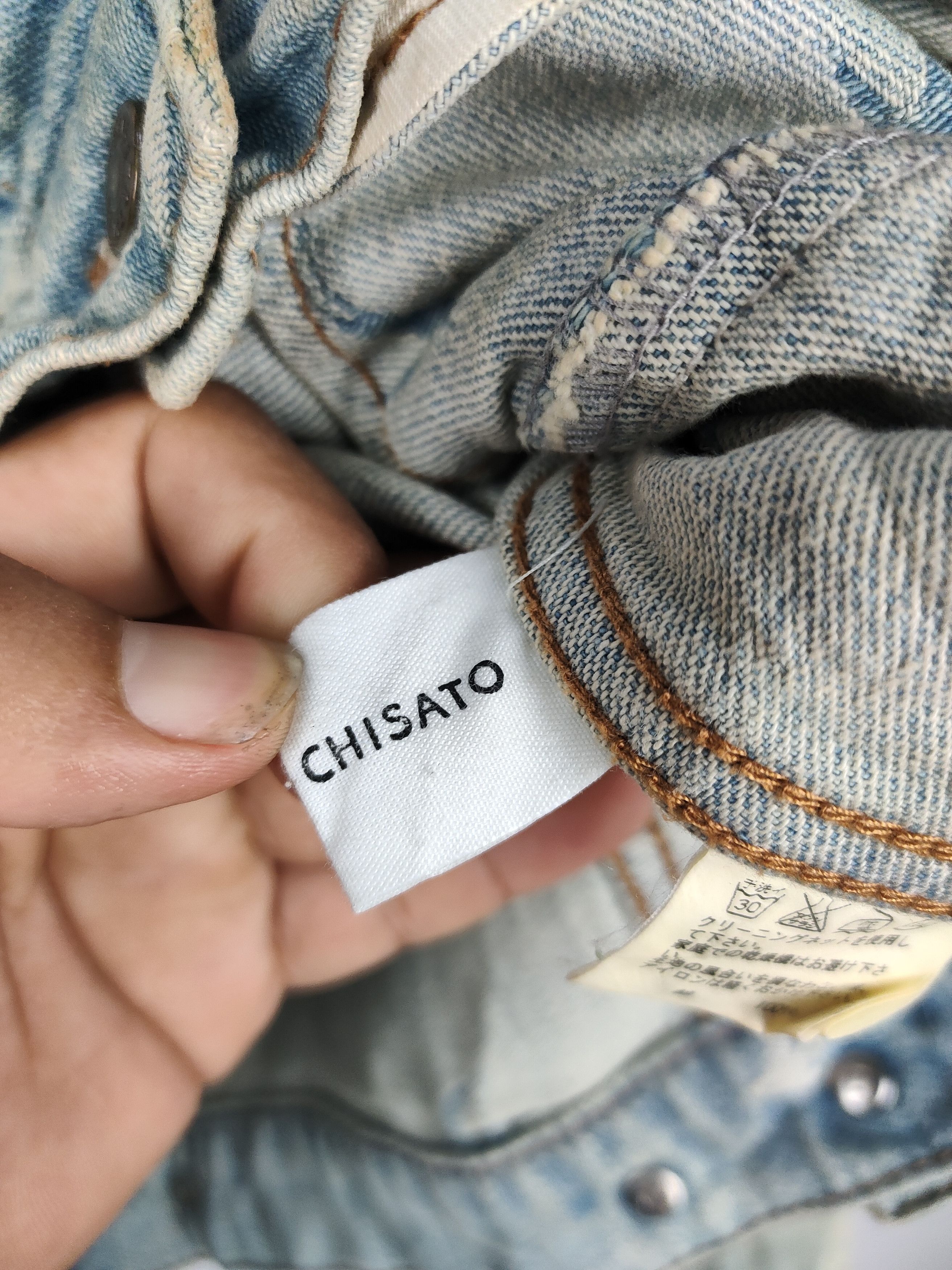 Issey Miyake Issey Miyake Tsumori Chisato Denim Jacket Size S / US 4 / IT 40 - 7 Thumbnail