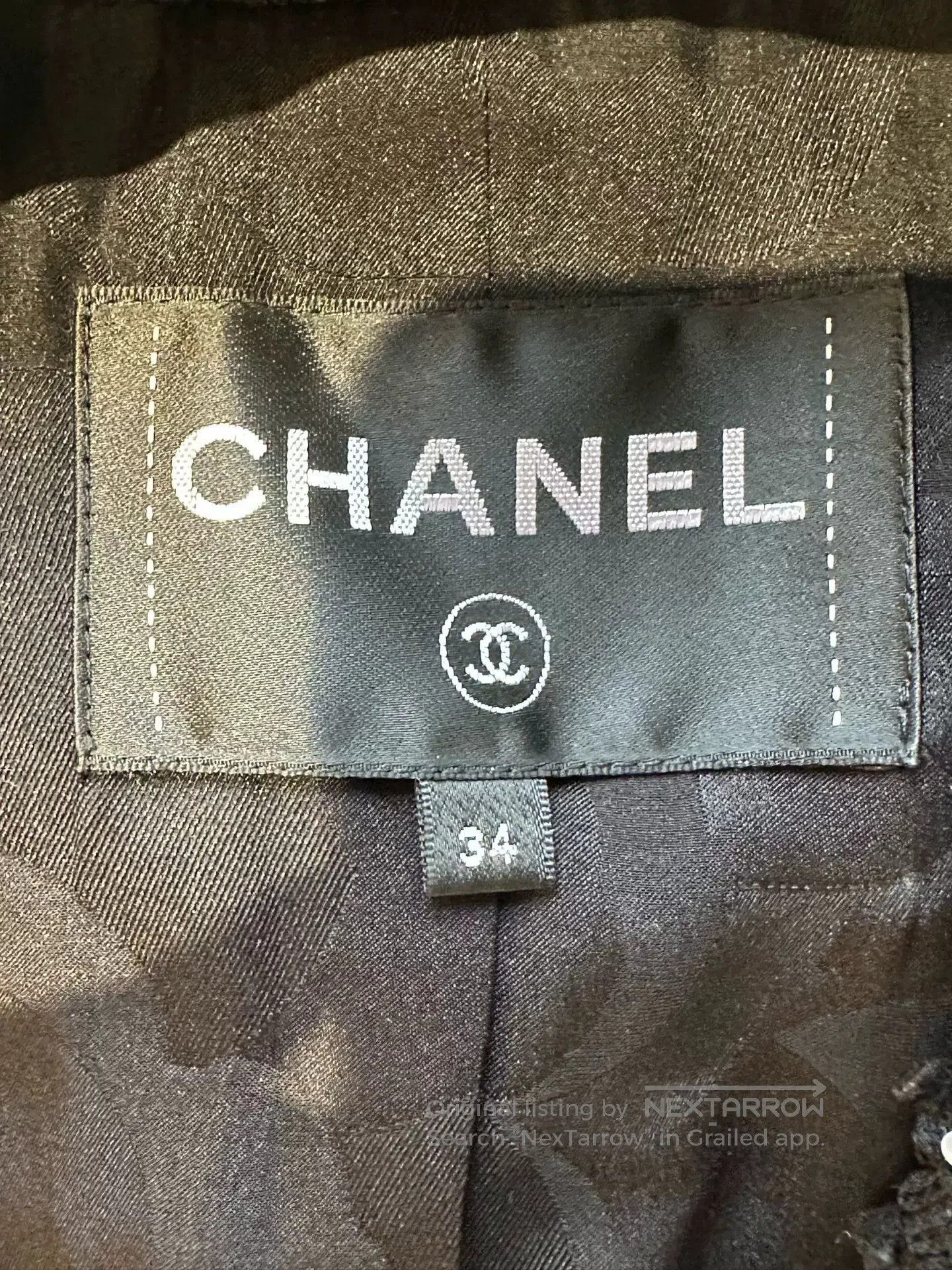 Chanel Chanel 2022 Black Pearl Crystal Jacket. Size US XS / EU 42 / 0 - 3 Thumbnail