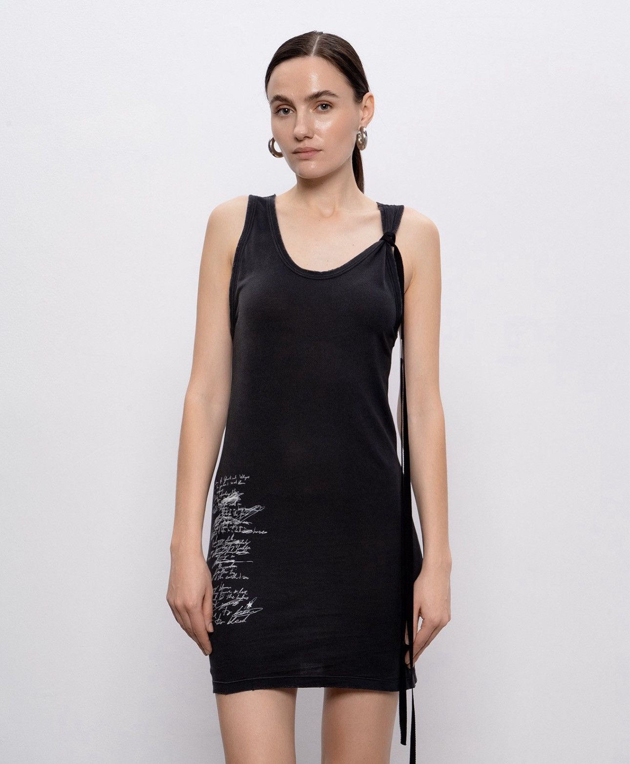 Ann Demeulemeester Last Ann Demeulemeester Long Seva Vintage Effect Grey Top Size S / US 4 / IT 40 - 2 Thumbnail