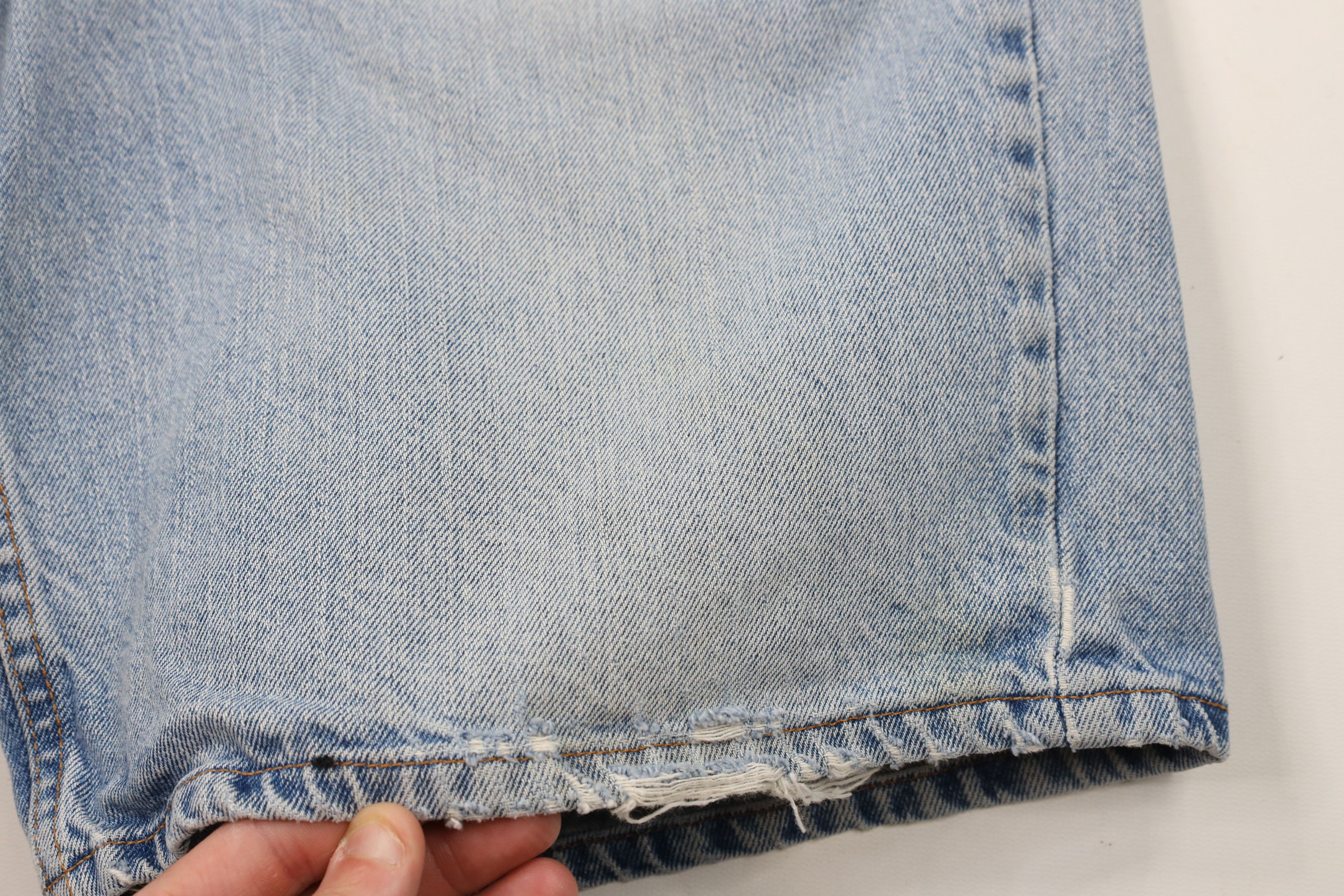 Levi's × Vintage Vintage Y2K 2001 Levis 550 Fit Denim Shorts Jorts Blue Size US 34 / EU 50 - 6 Thumbnail