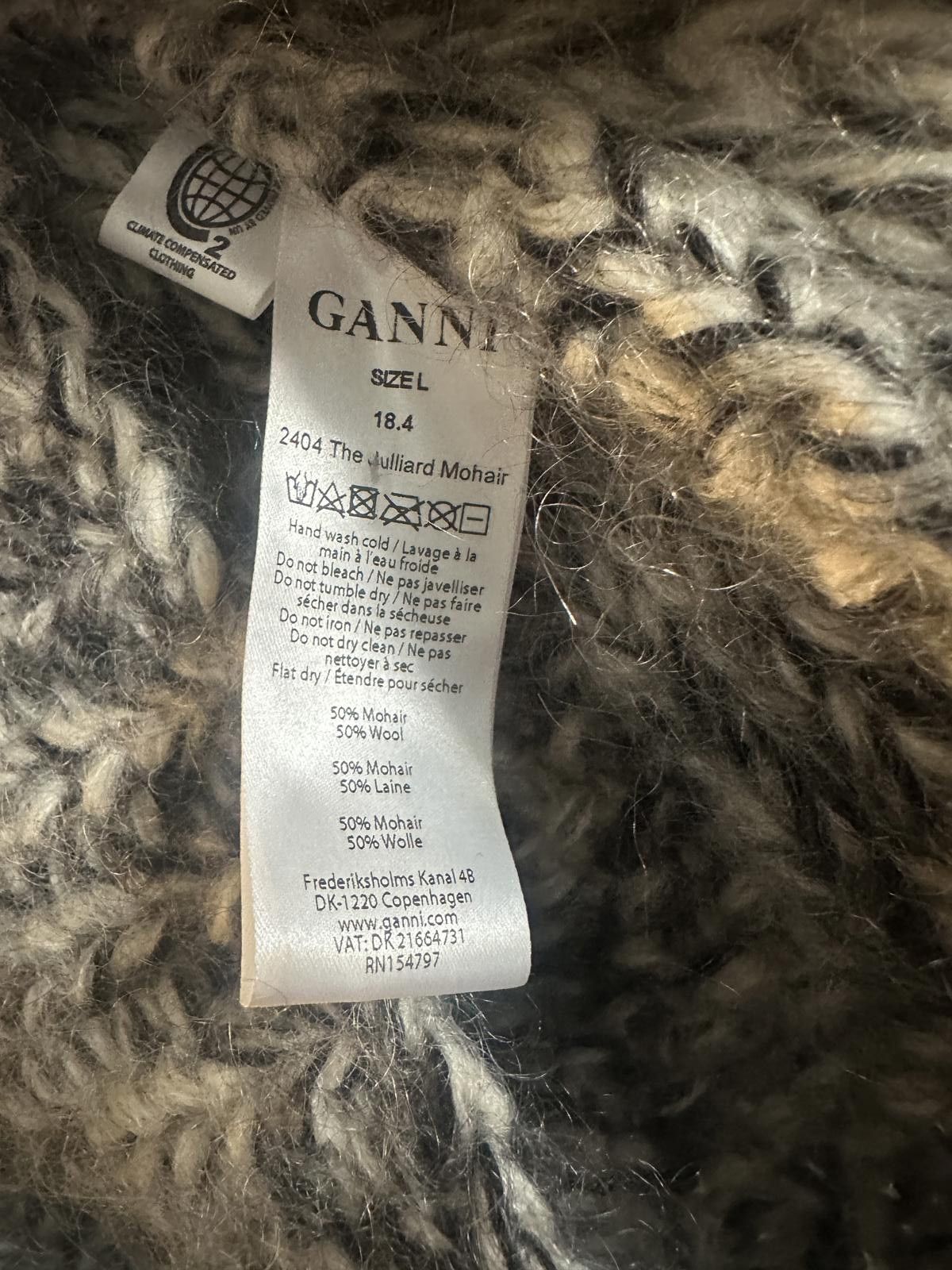 Gianni Valentino GANNI mohair knit sweater Size L / US 10 / IT 46 - 7 Thumbnail
