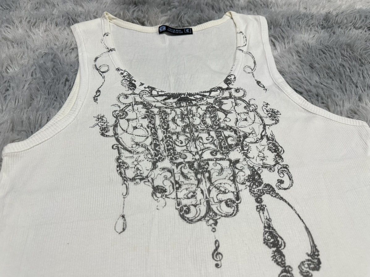 If Six Was Nine 🔥Sick Y2K Custom Culture Tribal Ribbed Gank Top Goth Punk Size US S / EU 44-46 / 1 - 3 Thumbnail