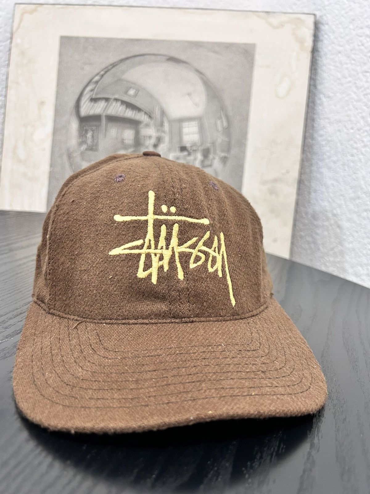 Stussy × Vintage STUSSY LOGO VINTAGE HAT 90’s Size ONE SIZE - 1 Thumbnail