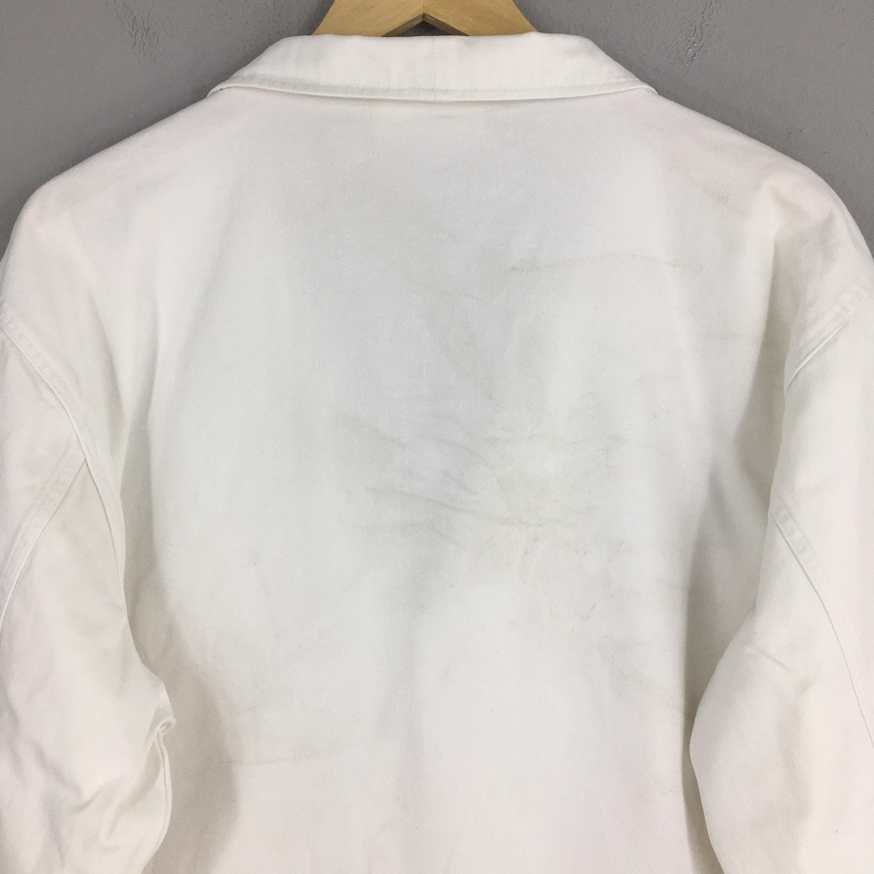 Vetra Vintage 1980s Frenchwork Cotton Sanforized Jacket XLarge Size US XL / EU 56 / 4 - 8 Thumbnail