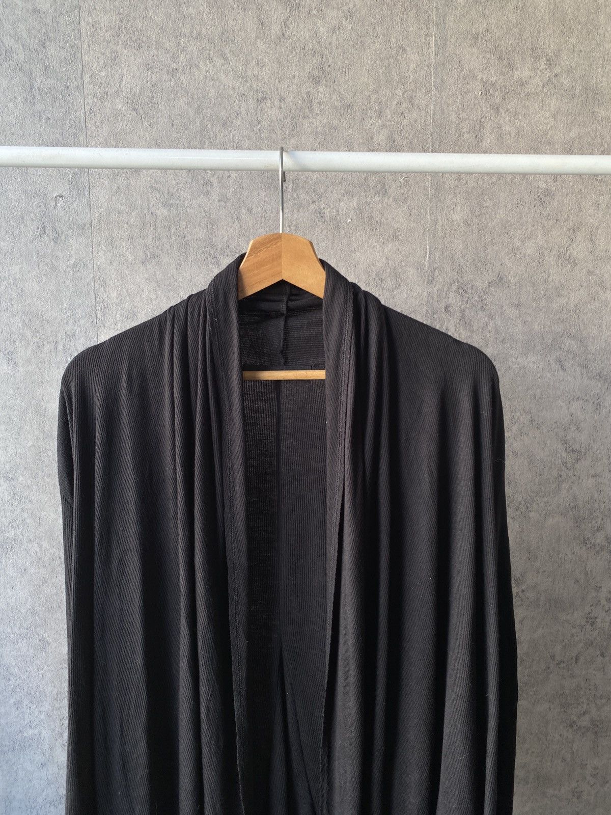 If Six Was Nine FUGA Japan Black Cardigan Style Rick Owens Size US M / EU 48-50 / 2 - 5 Thumbnail