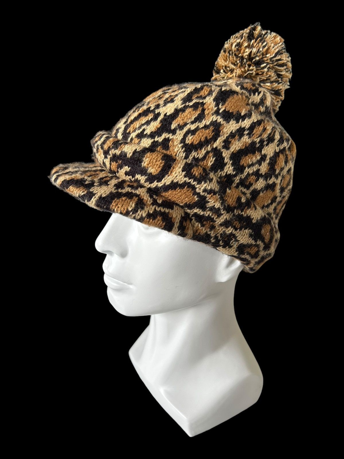 Japanese Brand × Kapital × Vintage Leopard Vintage Rare Style Hats ☠️ Size ONE SIZE - 4 Thumbnail