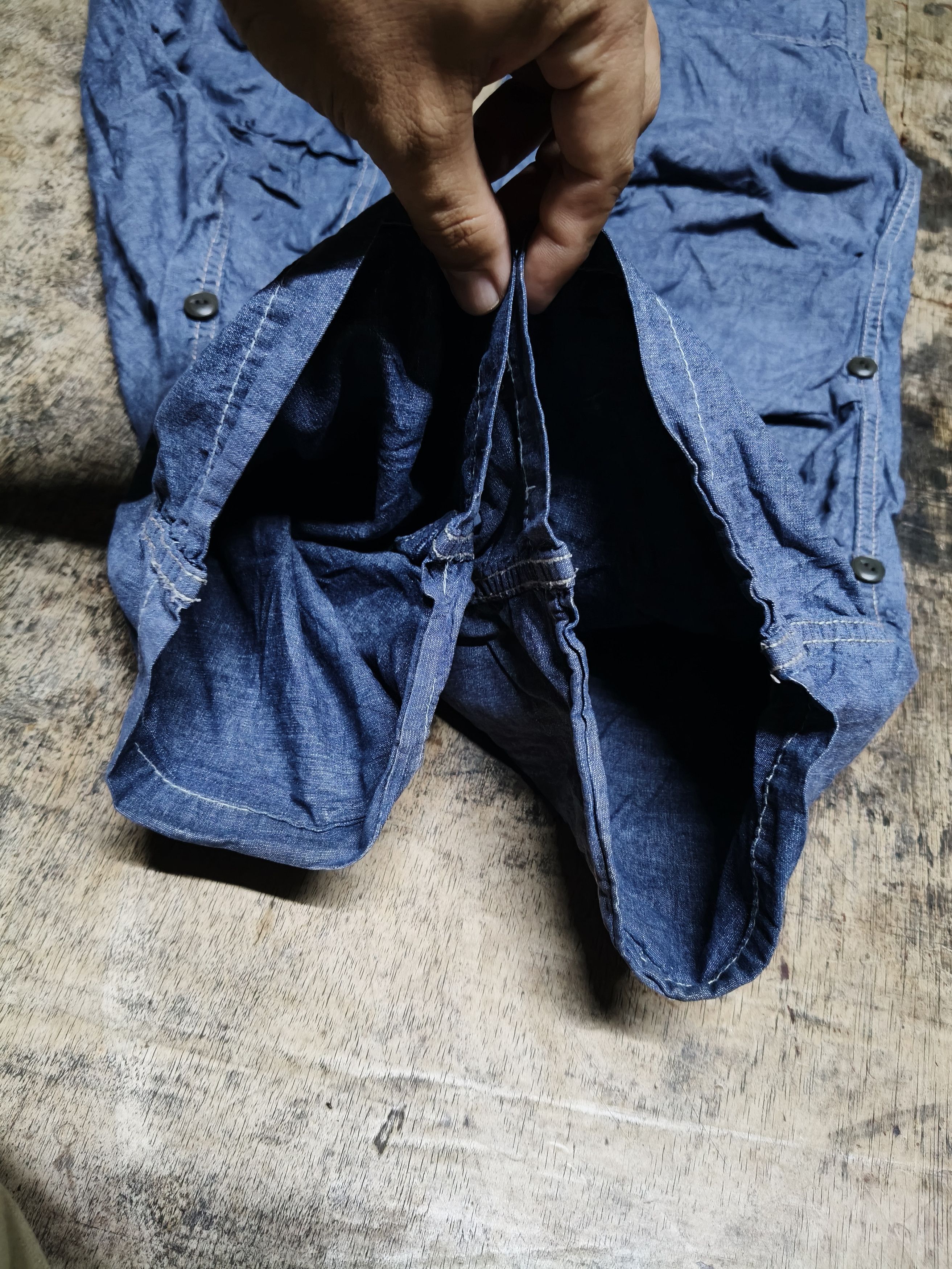 Japanese Brand Back Number Denim Regular pants Style(Soft) Size US 36 / EU 52 - 7 Thumbnail