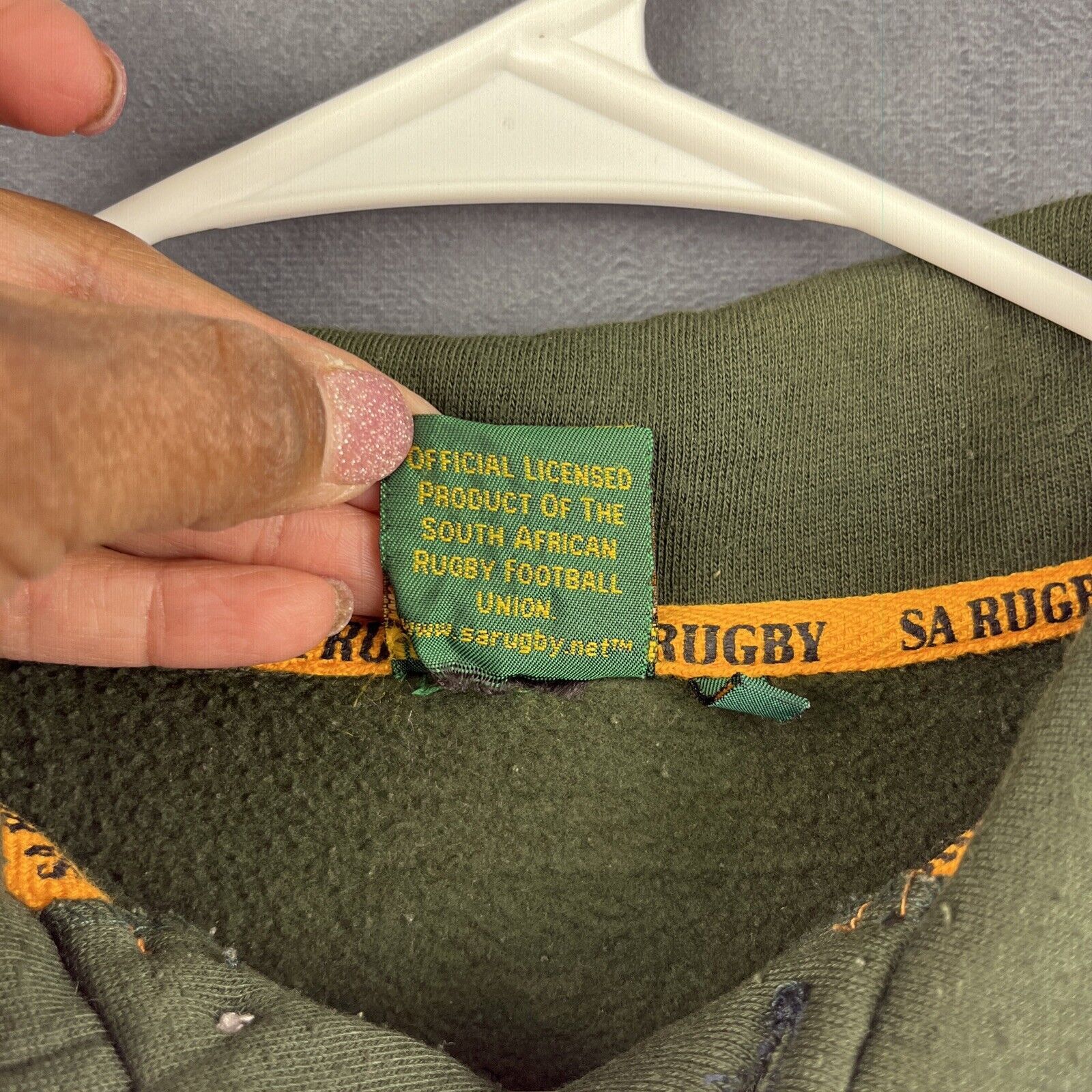 Vintage South African Rugby Pullover Sweatshirt Men Large Gazelle Size US L / EU 52-54 / 3 - 4 Thumbnail