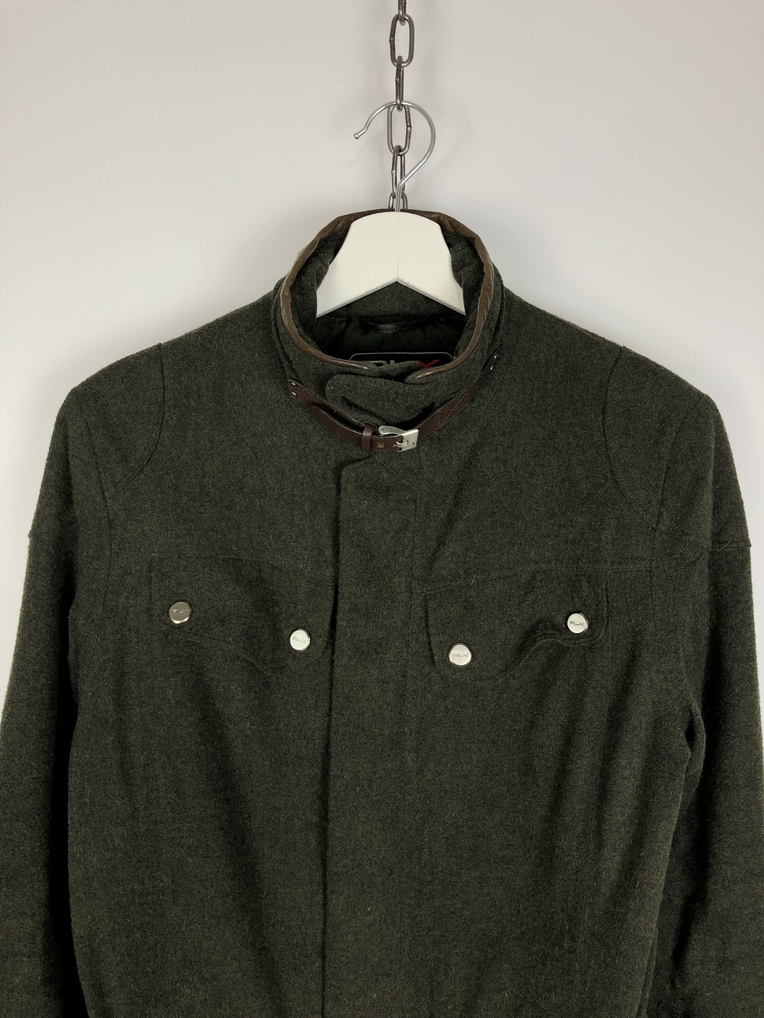 Ralph Lauren RLX Ralph Lauren Wool Jacket Green size S Size S / US 4 / IT 40 - 2 Thumbnail