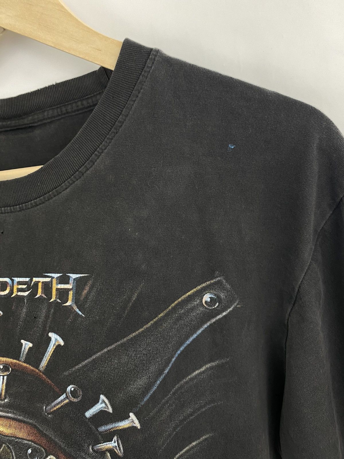 Megadeth 💀 Vintage Y2K Megadeth Rock Band Tour T-Shirt Rare Retro Size US M / EU 48-50 / 2 - 13 Thumbnail