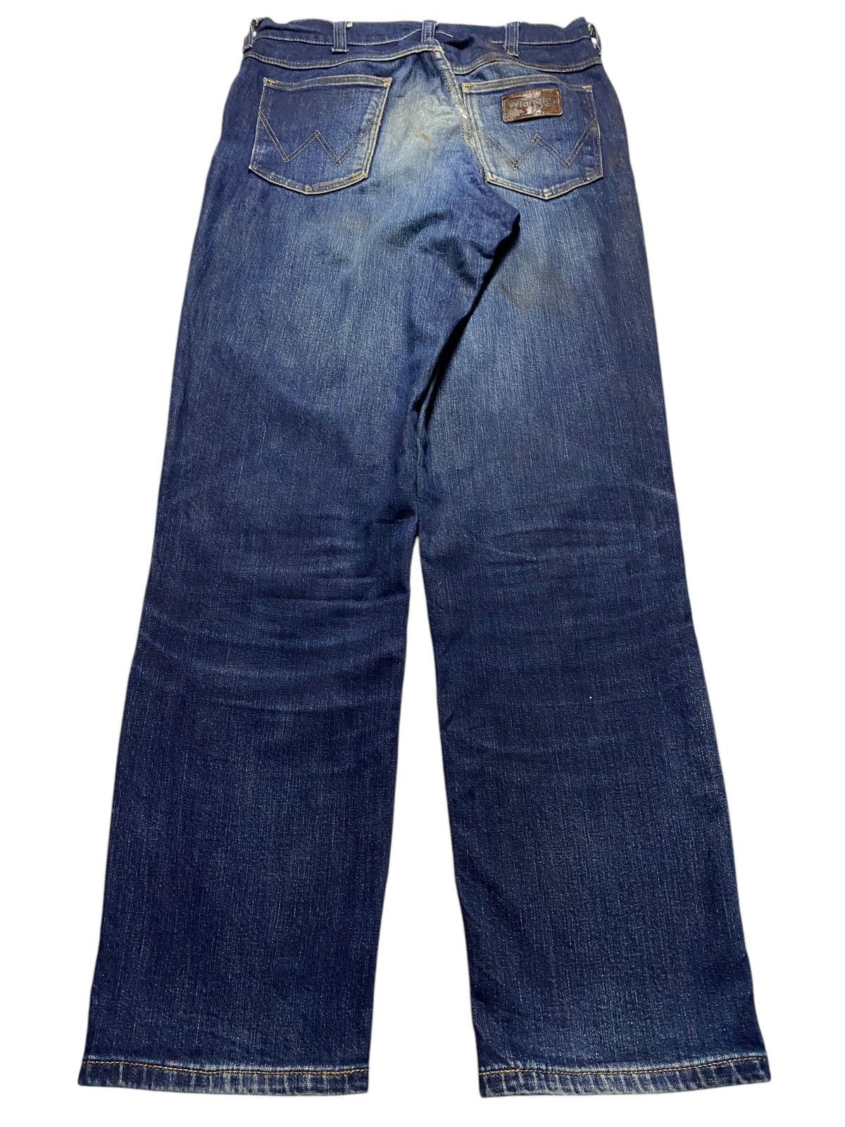 Wrangler Vintage Wrangler Greensboro USA Distressed Loose Jeans Size US 29 - 2 Thumbnail