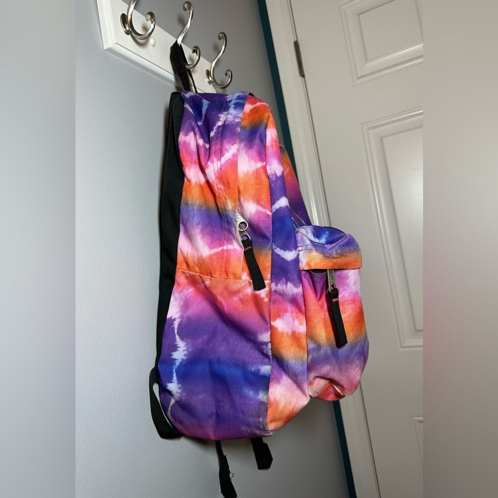 Jansport Jansport Unisex Backpack Super Break Tie Dye School Bag Size ONE SIZE - 3 Thumbnail