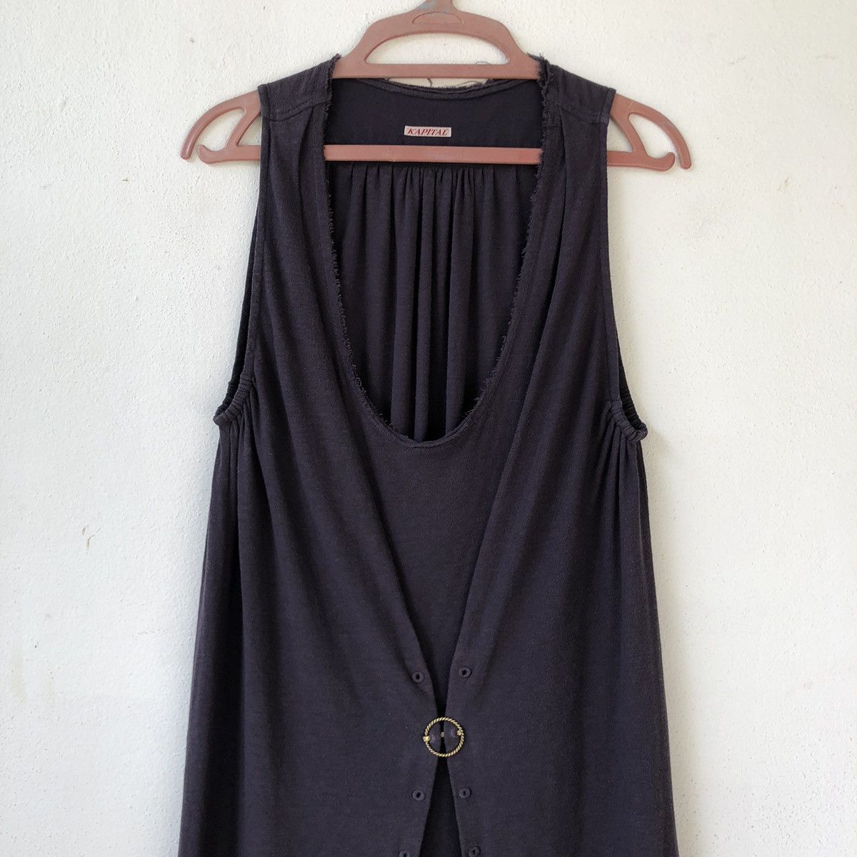 Kapital KAPITAL Japan Rare Distressed Cotton Tunic Dress Size S / US 4 / IT 40 - 3 Thumbnail