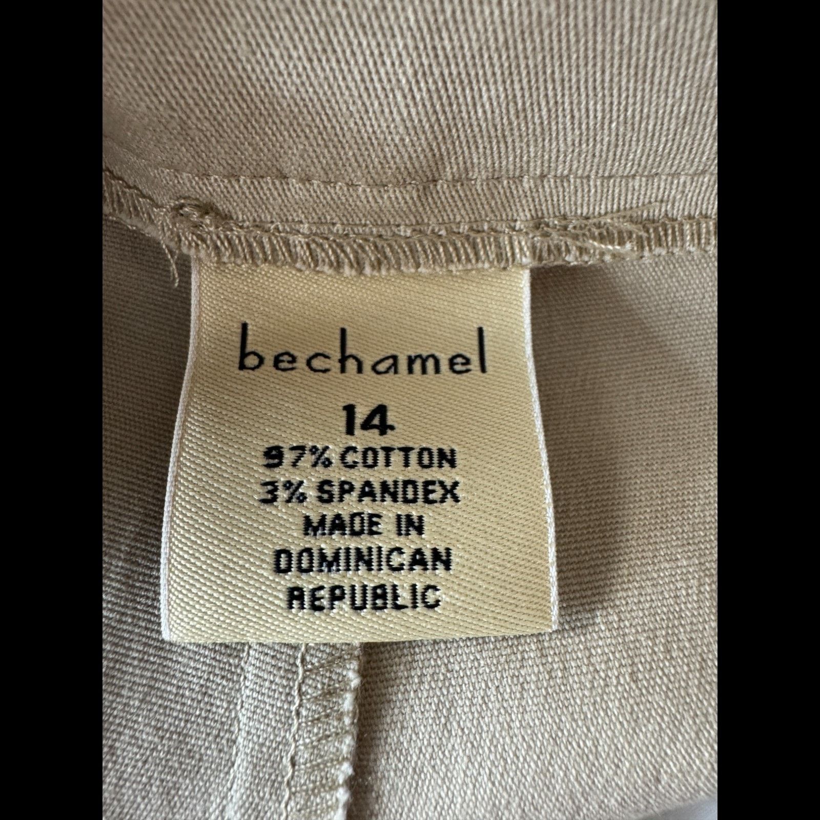 Other Bechamel Womens 14 Short Length Waistband Pants Size 36" / US 14 / IT 50 - 6 Thumbnail