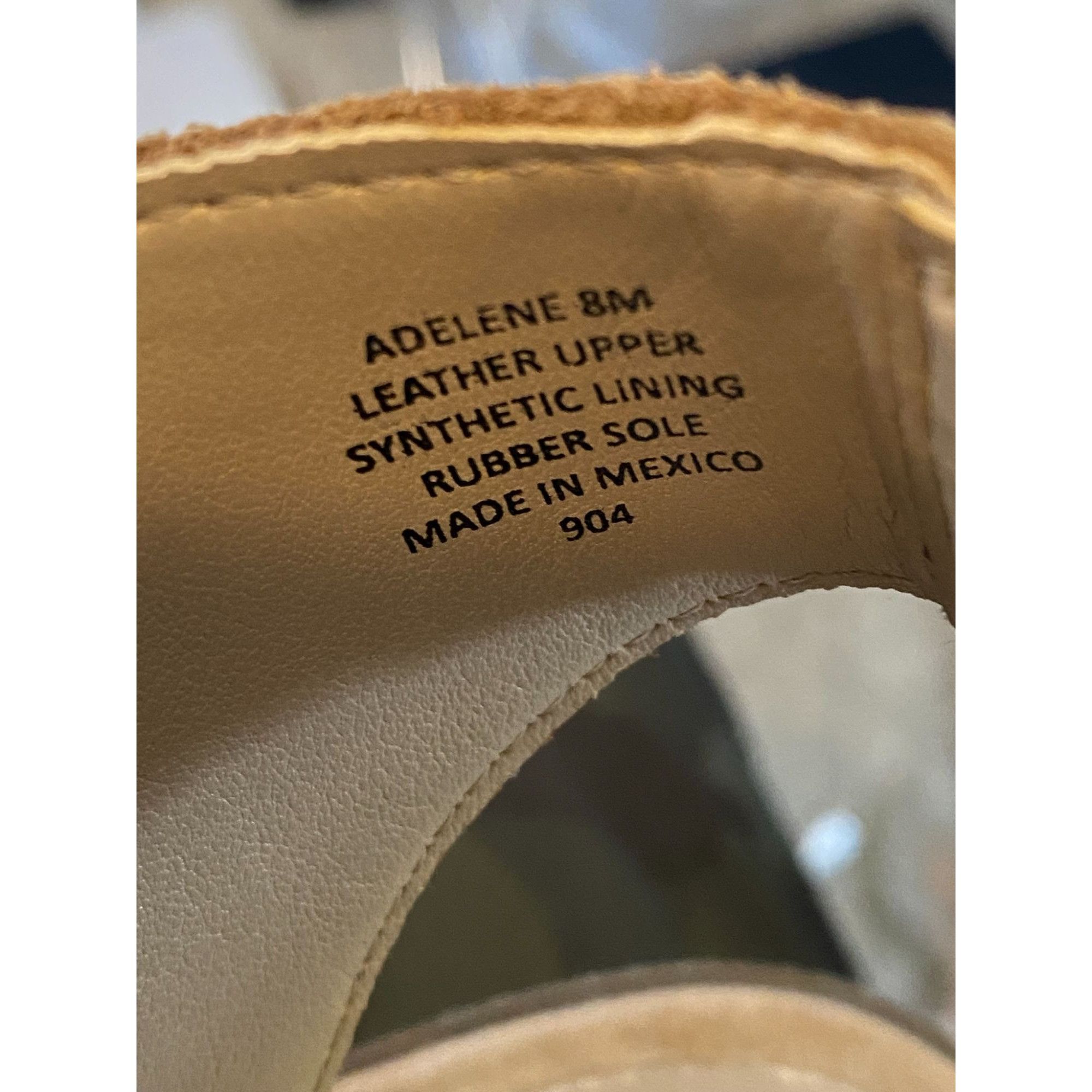Steve Madden Steve Madden Adelene Women's 8M Brown Suede Leather Side Zip Size US 8 / IT 38 - 7 Thumbnail