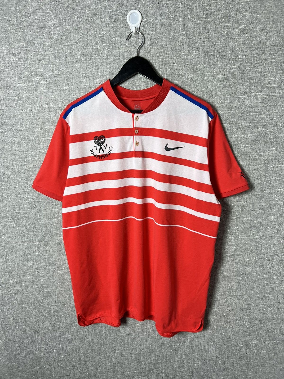 Nike Nike Premier Rf Roger Federer Tennis Polo Miami Collection Size US XL / EU 56 / 4 - 1 Thumbnail