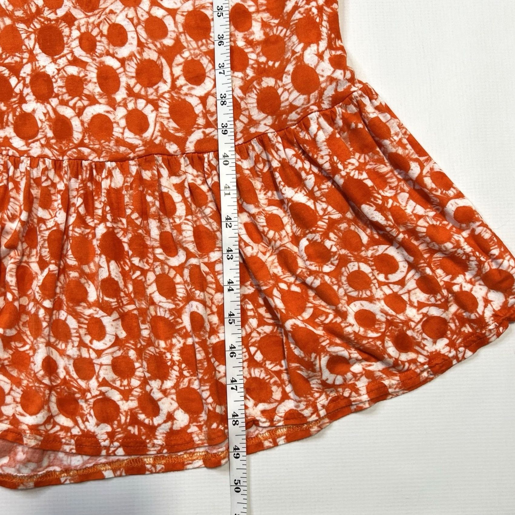 Michael Kors Michael Kors Dress Women’s M Orange White Strapless Maxi Ruffle Hem Summer Beach Multicolor Geometric Logo Casual Beachwear Mens? Size M / US 6-8 / IT 42-44 - 3 Thumbnail