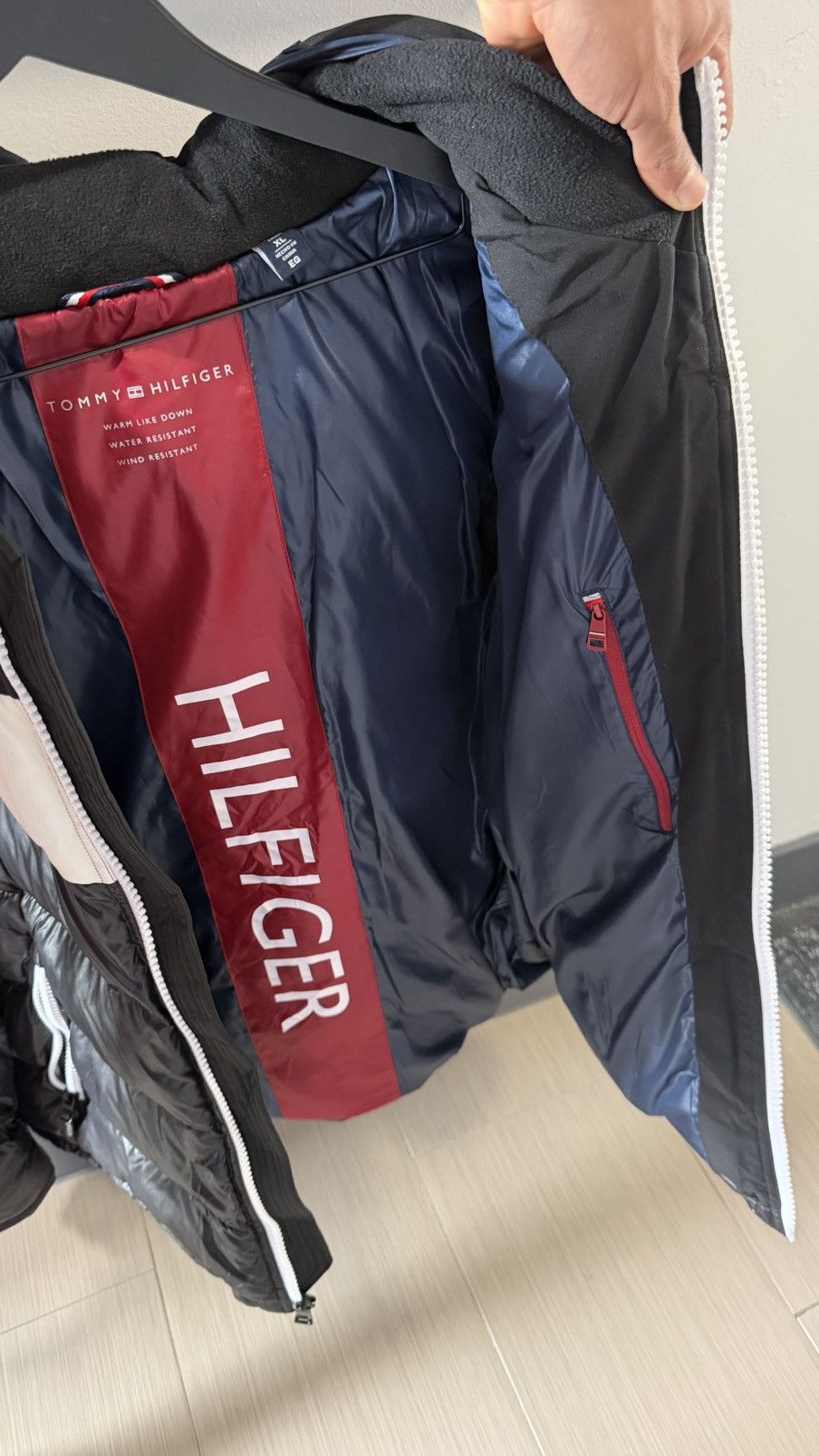 Tommy Hilfiger Tommy Hilfiger Puffer with Hood Size US XL / EU 56 / 4 - 5 Thumbnail