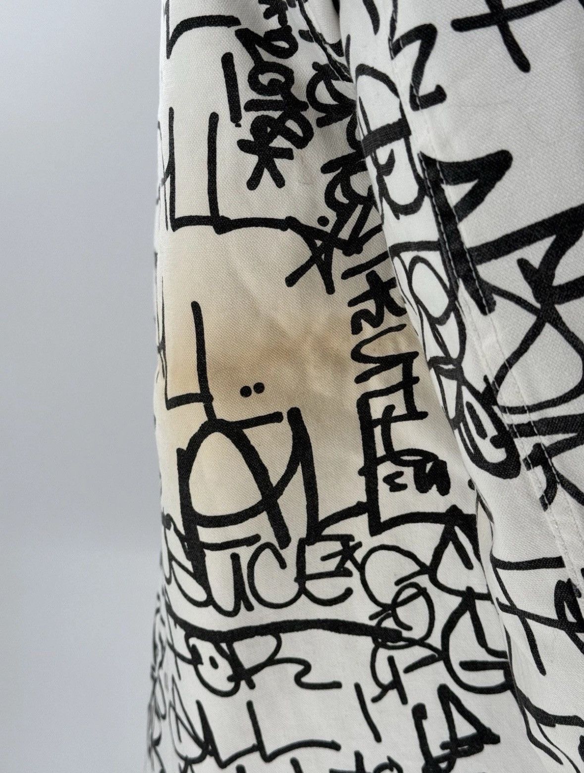 Comme des Garcons SHIRT × Supreme Supreme Comme des Garcons Canvas Chore Coat Mens L Stained Size US L / EU 52-54 / 3 - 7 Thumbnail