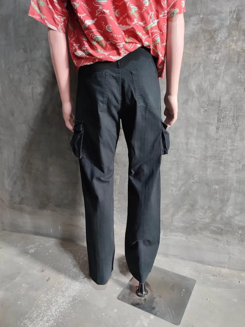 Japanese Brand BC Factory Japan Black Cargo Multipocket Tactical Pants Size US 32 / EU 48 - 11 Thumbnail