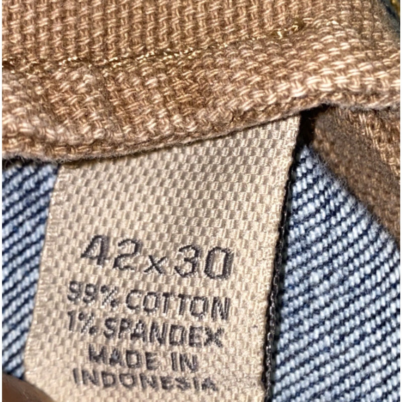 CO DULUTH TRADING CO Mens Denim Jeans Zip Fly 42x28.5 Regular Blue Cotton Denim 1990s? No, vintage no 42 Mens Size US 42 / EU 58 - 6 Thumbnail