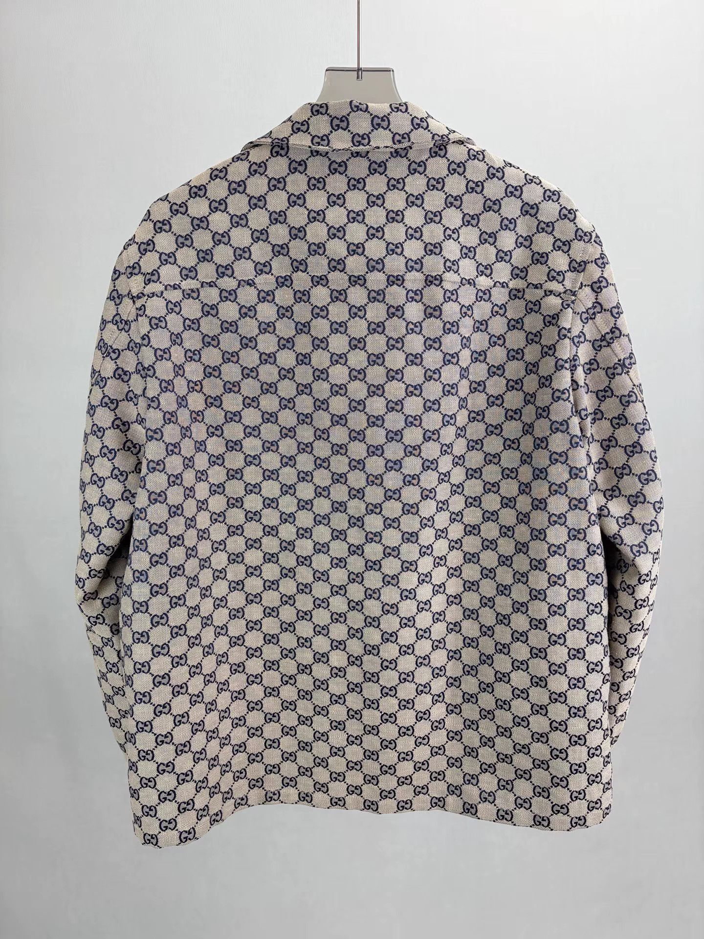 Gucci GUCCI New Brown Double G Jacket Size US M / EU 48-50 / 2 - 2 Thumbnail