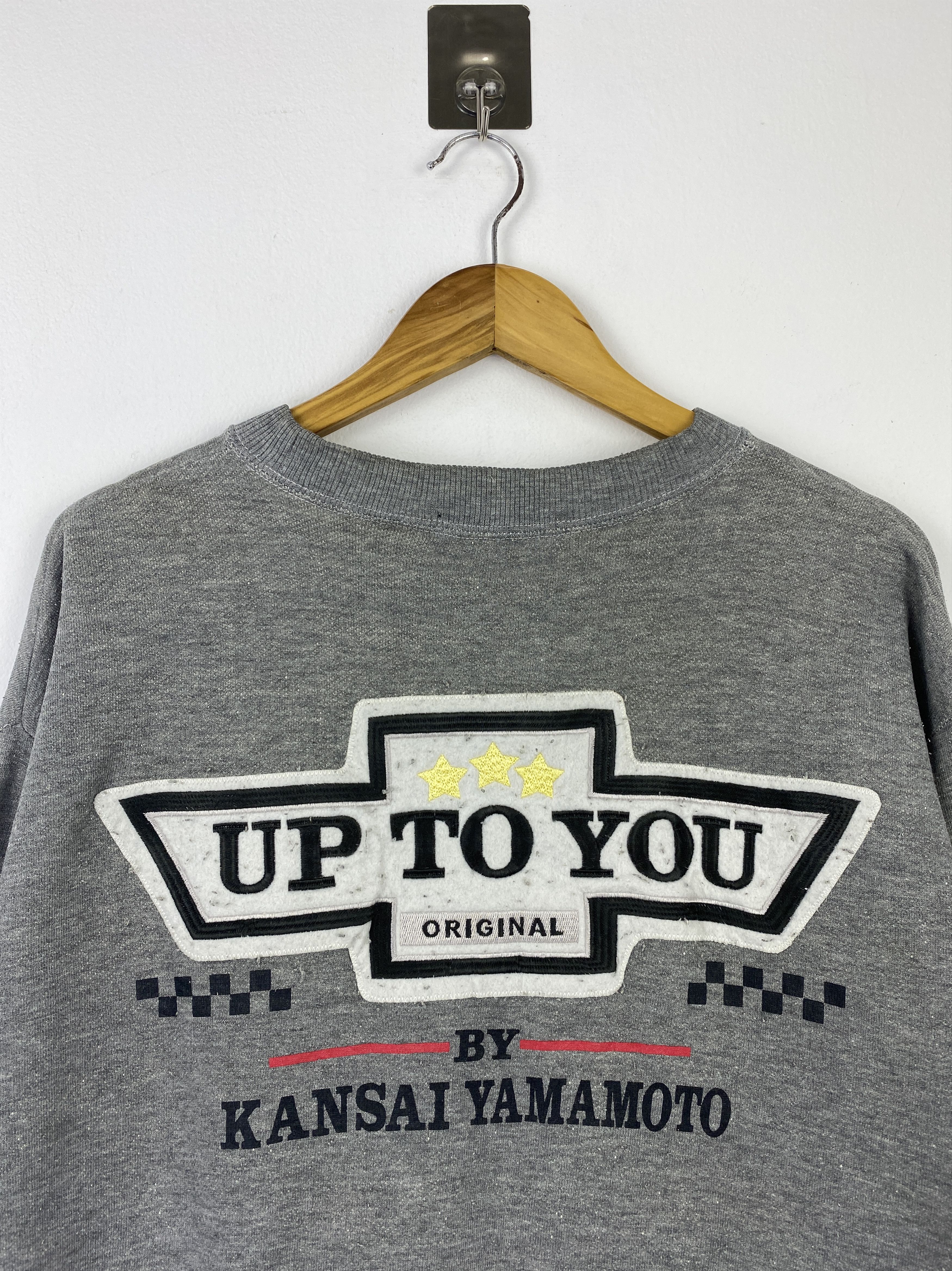 Kansai Yamamoto Vintage Up To You By Kansai Yamamoto Sweatshirt BP0042 Size US XL / EU 56 / 4 - 2 Thumbnail
