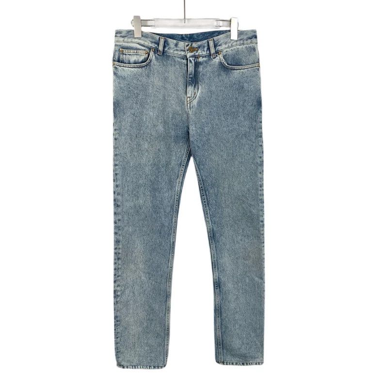 Louis Vuitton Louis Vuitton Light Blue Cotton Jeans Size US 31 - 1 Thumbnail