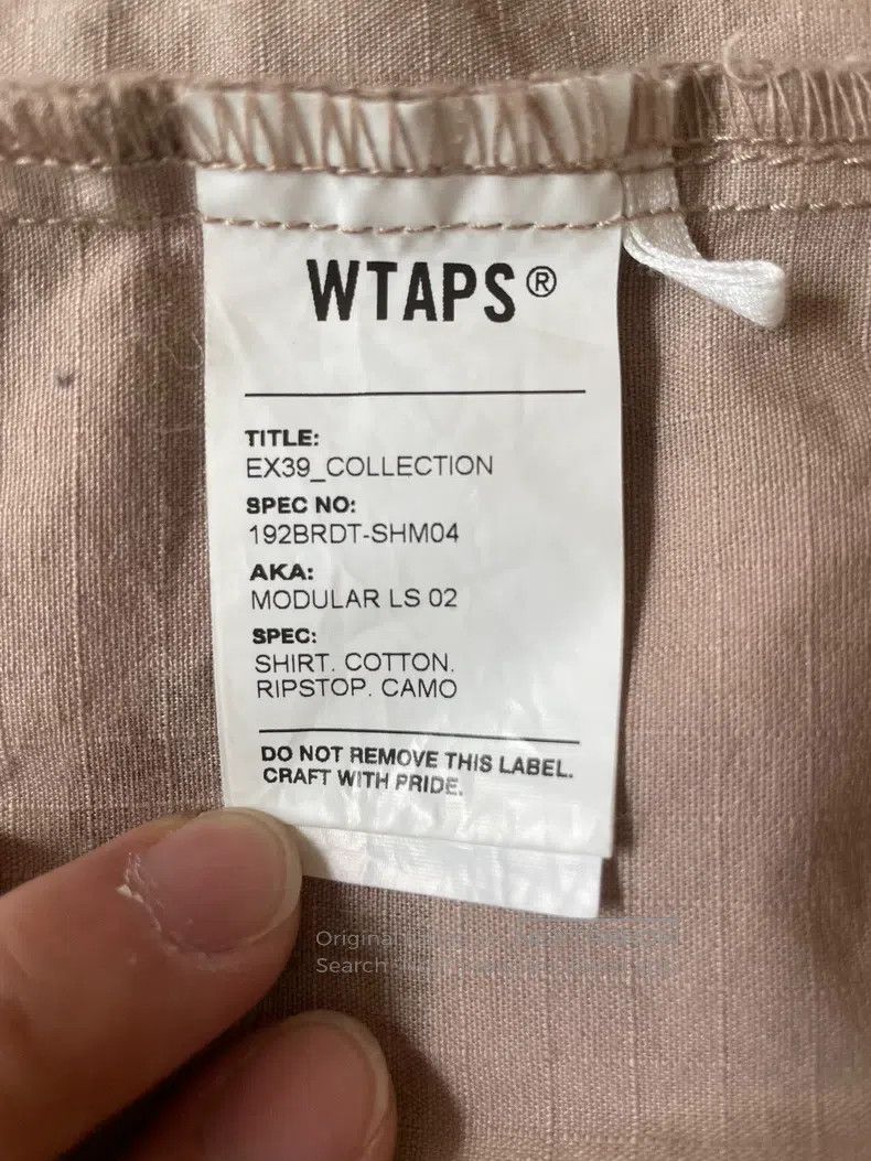 Wtaps Wtaps Desert Camouflage 8-pocket shirt Size US M / EU 48-50 / 2 - 8 Thumbnail