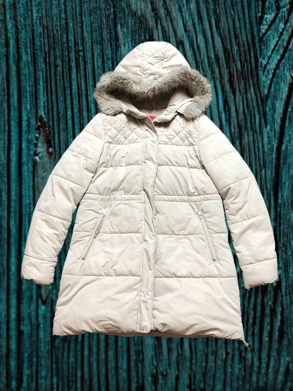 Guess Streetwear White Zip Jacket GUESS Y2K Vintage Size S / US 4 / IT 40 - 1 Thumbnail