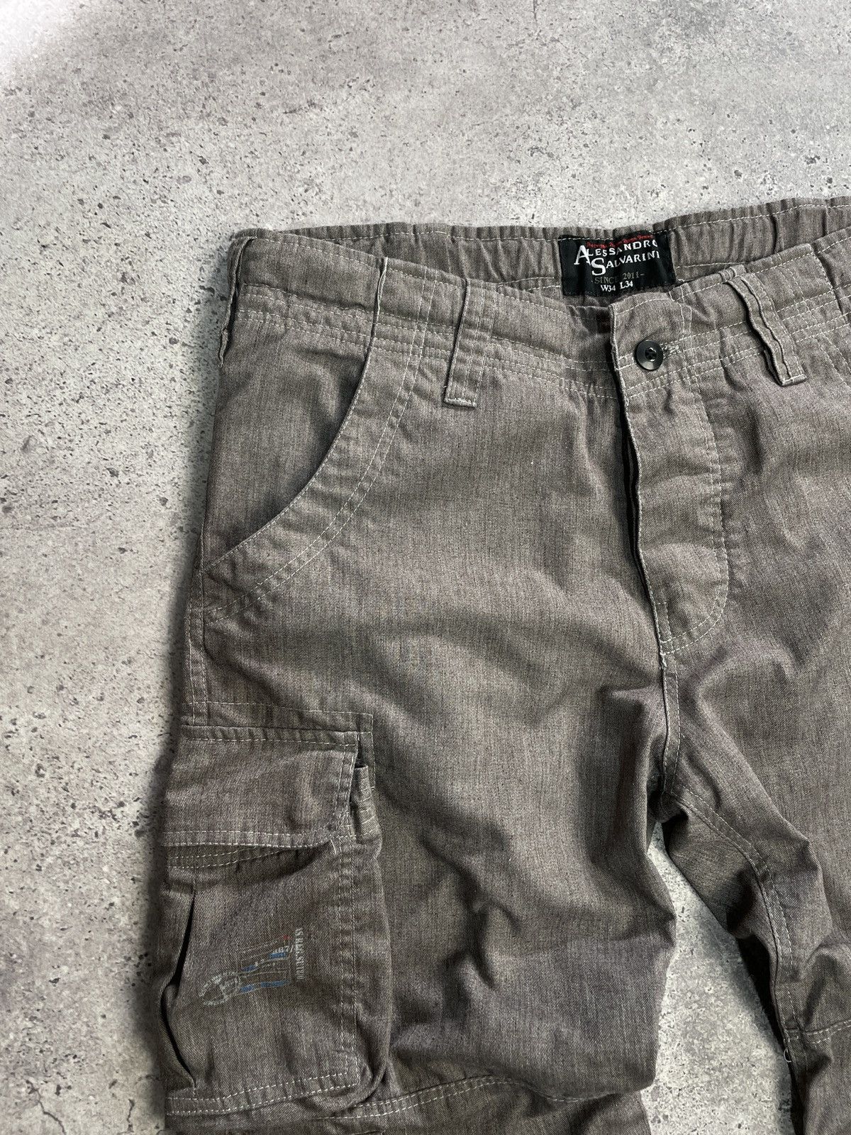 Vintage Vintage Junya Watanabe Balenciaga Style Bondage Cargo Pants Size US 34 / EU 50 - 5 Thumbnail