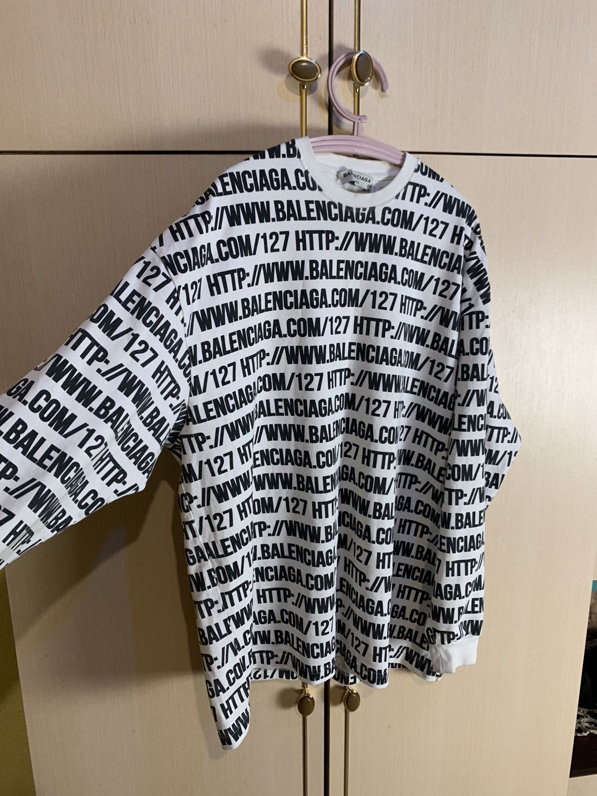Balenciaga Balenciaga Monogram Logo RARE Sweatshirt Size US M / EU 48-50 / 2 - 3 Thumbnail