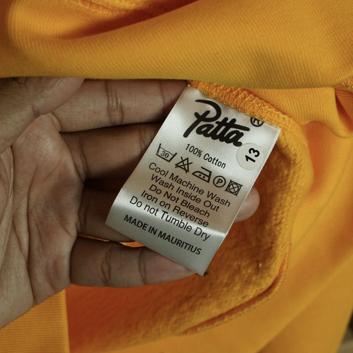 Stussy Patta Biker Logo Hoodie Zinnia Size US M / EU 48-50 / 2 - 6 Thumbnail