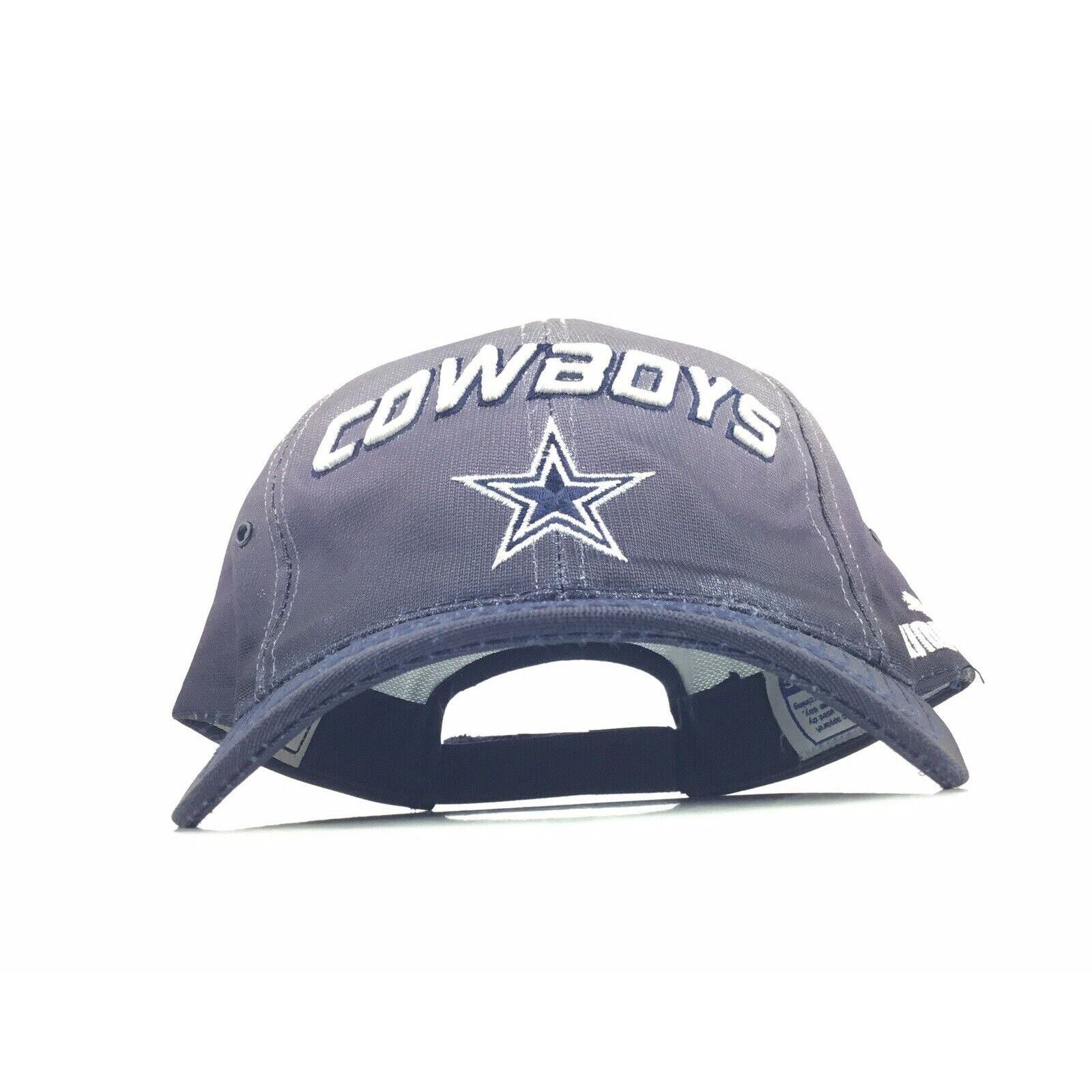 Puma Dallas Cowboys NFL Puma The Slick Pro Line 90's OSFM Hat Cap Size ONE SIZE - 8 Thumbnail