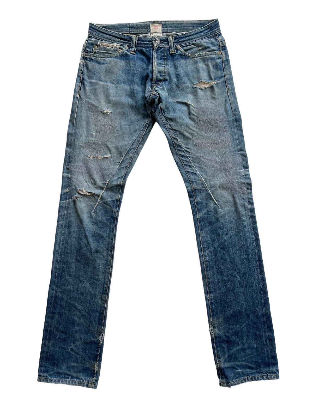 SOMET Somet Distressed Denim Japan Size US 28 / EU 44 - 2 Thumbnail